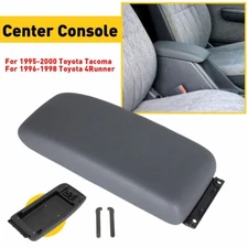 New Car Gray Center Console Lid & Latch For 95-00 Toyota Tacoma 96-98 4Runner