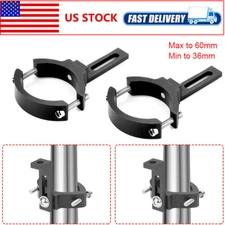 2X Motorcycle Front Fork Tube Clamp Turn Signal Headlight Mount Bracket Holder