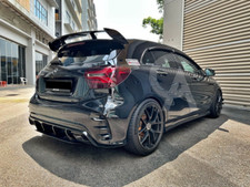 Ala spoiler tetto aerodinamico Mercedes Classe A W176 qualità nero lucido A45 AMG