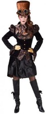 Barock Rokoko Jacke Rokokokostüm Steampunk Damen Baronin Maquisin Kostüm Kleid
