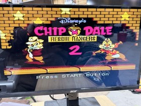 Disney's Chip 'N Dale: Rescue Rangers 2 (Nintendo NES, 1993) TESTED & WORKS