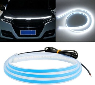 1,8 m LED weiß Scan Startup Auto Motorhaube Haube Licht DRL flexibel für Martin Motors