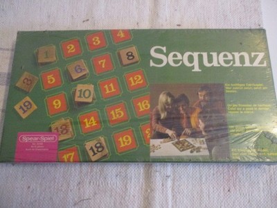 Sequenz, ein taktisches Denkspiel für 2-4 Personen ab 8J., Spear-Spiel