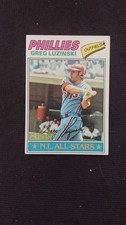1977 Topps Baseball card # 30 Greg Luzinski    ( G to VG )