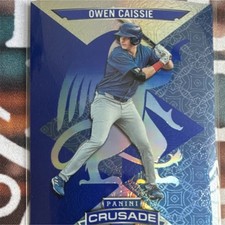 Panini Crusade 2025 Owen Caissie #76 Insert Chicago Cubs Baseball