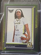 NaLyssa Smith 2025 Donruss WNBA #48 Dallas Wings Green Shimmer