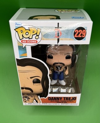  Funko Pop Danny Trejo #229 Ad Icons   Rare Collector s Vinyl Figure (NEW)