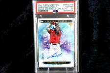 2024 Topps Inception CEDDANNE RAFAELA Emerging Stars Auto 🔥/299 PSA 10💎 ROOKIE