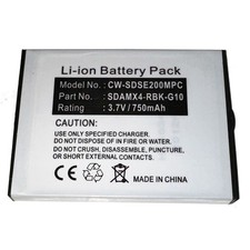 Replacement Battery for SanDisk Sansa MP3 San Disk e250 e200R e280R e260 e280