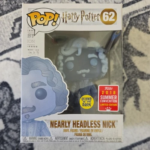 Funko Pop! Vinyl: Harry Potter - Nearly Headless Nick (Glow in the Dark) -...