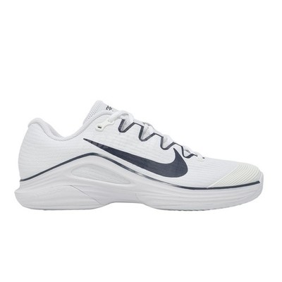 Nike Zoom Vapor 12 HC White Midnight Navy Men Tennis Sports Shoes