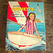 Disney Annette and the Mystery at Smugglers' Cove Hardcover Book 1958