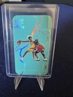 1996 Scoring Kings Aqua Kobe Bryant Michael Jordan Refractor Promo Tobacco Card