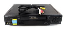 Vintage Sony VHS VCR Plus SLV-778HF 4 Head HiFi Video Cassette Recorder - Tested