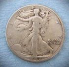 1942-P Liberty Walking Silver Half-Dollar, 90% Silver
