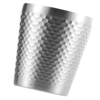 Doppelwandiger Becher Kaffeebecher 6oz Metalltasse Heiß Kalt Getränk Camping Tasse Wasser