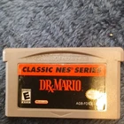 Nintendo Dr. Mario Classic NES Series Puzzle Game Boy Advance Cartridge