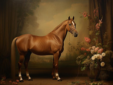 Paint by Numbers Kit for Adults Beginner Horse, Acrylic Oil Painting by Numbers