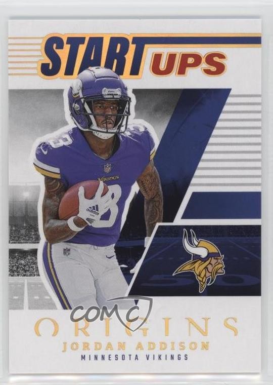2023 Panini Origins Start-Ups Jordan Addison #SU-5 18m3