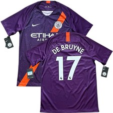 2018/19 Manchester City Third Jersey 17 De Bruyne Medium Puma Premier League
