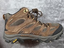 Merrell J035839 Moab 3 Mid Waterproof Hiking Boots for Men - Earth - 12.5 M