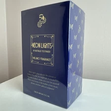Milano Fragranze NEON LIGHTS Eau de Parfum Spray 3.4oz/100ml NEW & SEALED