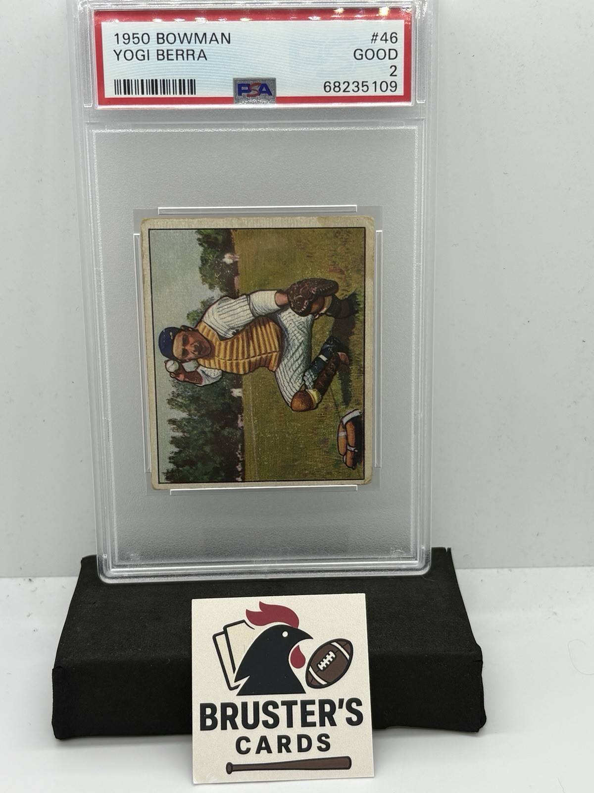 1950 Bowman Baseball Yogi Berra #46 PSA 2 NEW YORK YANKEES HOF