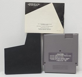 Snake's Revenge & Manual (Nintendo NES System 1990) Tested Good Condition