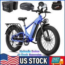 Aipas M2max 48V 17.5Ah Electric Bike 1800W High Torque Air Suspension Hydraulic
