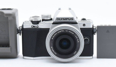 Olympus OM-D E-M10 Mark II Silver 14-42mm EZ Pancake Lens Kit Tested from Japan