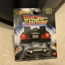 2025 Hot Wheels Pop Culture Back to the Future Time Machine DeLorean DMC12