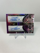 Inaki & Nico Williams 2025-26 Select La Liga Dual Auto Purple #/10 Bilbao