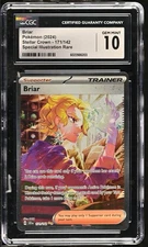 🔥 CGC 10 GEM MINT | Briar SIR #171/142 🌟 | Stellar Crown