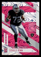 2017 PANINI UNPARALLELED DONALD PENN 83 MINT PINK RC FOOTBALL OAKLAND RAIDERS