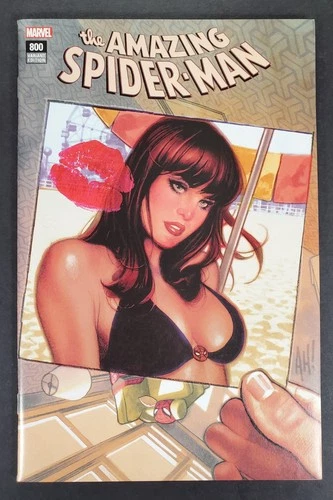 Amazing Spider-Man #800 Adam Hughes Trade Dress Variant Marvel Comics 2018