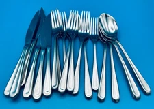 18 Pcs Mikasa OLIVIA SATIN Mixed Lot Stainless Flatware FORGED Vietnam