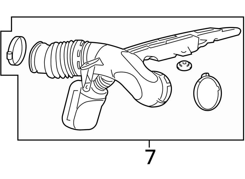 09 10 11 12 13 CHEVY SILVERADO 1500 Air Cleaner Foto 4 de 4