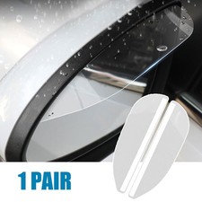 2x Car Rear View Side Mirror Clear Guard Rain Protector Car Exterior Accessories