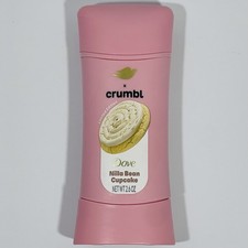 NEW Dove x Crumbl Deodorant 2.6oz Nilla Bean Cupcake Cookie