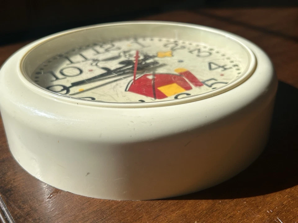 Reloj de Pared Pequeño Vaca en Granja 84 De Colección Foto 3 de 4