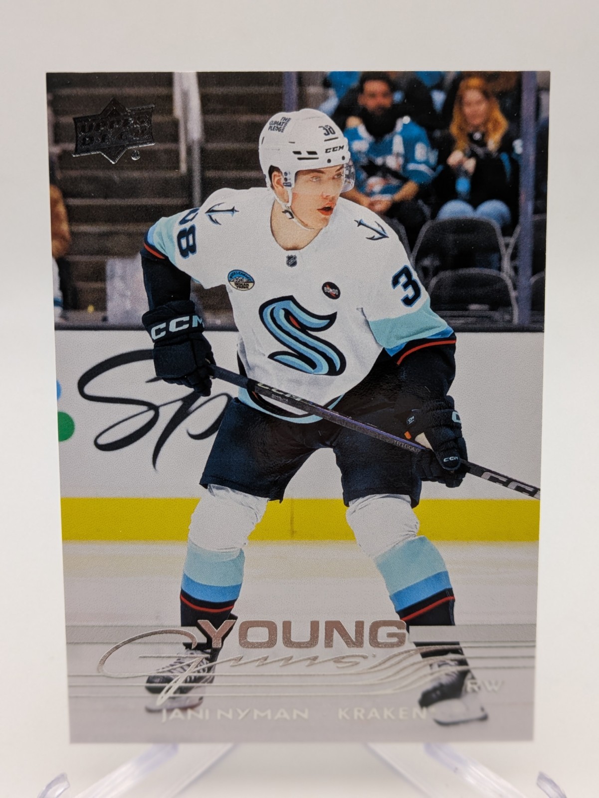 💥 2025-26 Upper Deck Series 1 - Young Guns Jani Nyman #209 Rookie Kraken