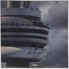 DRAKE Views Signed Autograph Vinyl Record Album Rapper Aubrey Graham  ACOA COA