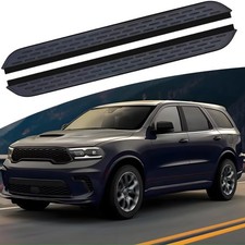 2pcs Side Steps Nerf Bars Running Boards Fits For Dodge Durango 2011-2026 Fixed
