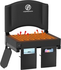 Heated Stadium Seats Bleachers W/ Back Support 3 Levels Heating Bleacher Chairs