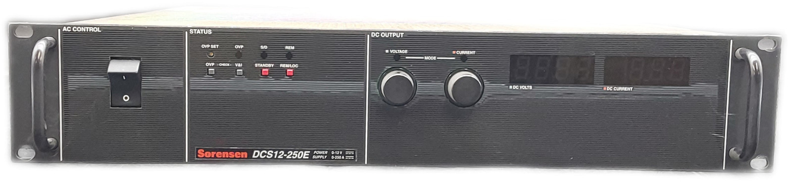 Sorensen DCS12-250E 12V 250A Adjustable DC Power Supply 