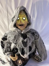 Spirit Halloween Tekky Toys Creepy Caretaker Tombstone Lifter  (For Parts)