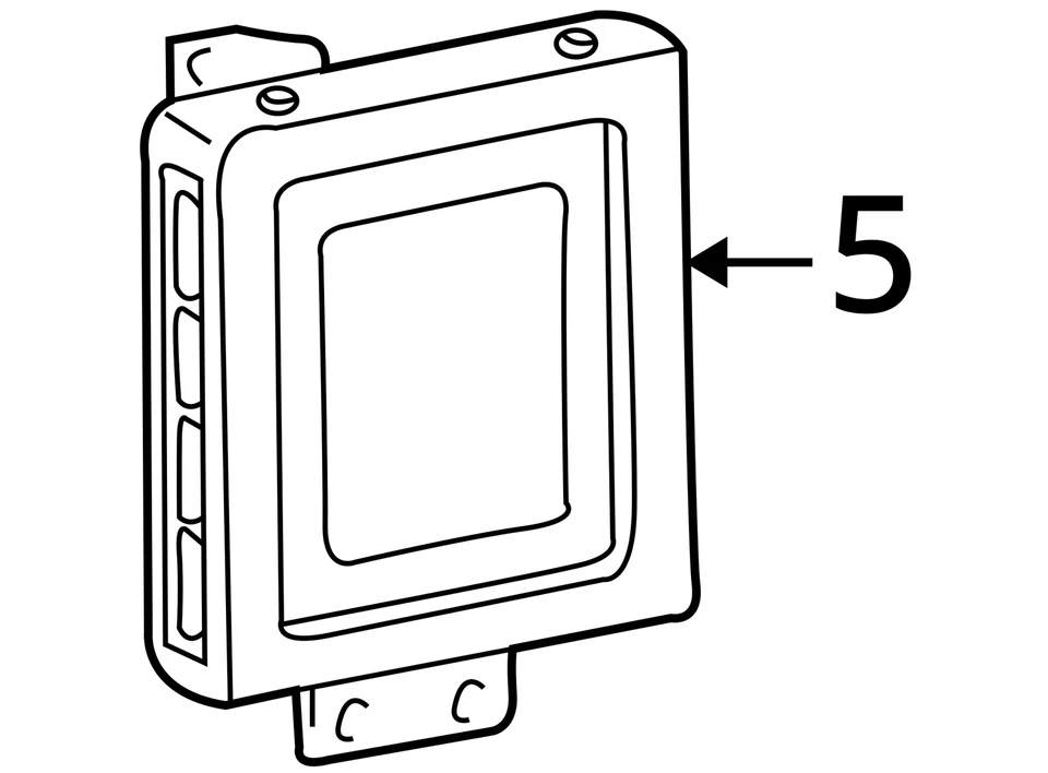 Computadora de control del motor Hyundai Santa Fe 2002-2003 ecu pcm ecm pcu oem EMDQO Foto 4 de 4