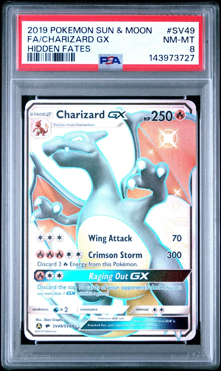 Preços baixos em Charizard GX SV49/SV94 Hidden Fates: Shiny Vault
