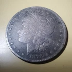 1878 Morgan Silver Dollar S Mint Mark-Battle Tested & the S mint mark survived.