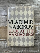 1974 Vintage Novel &ldquo;Look At the Harlequins!&rdquo; Dust Jacket, Nabokov